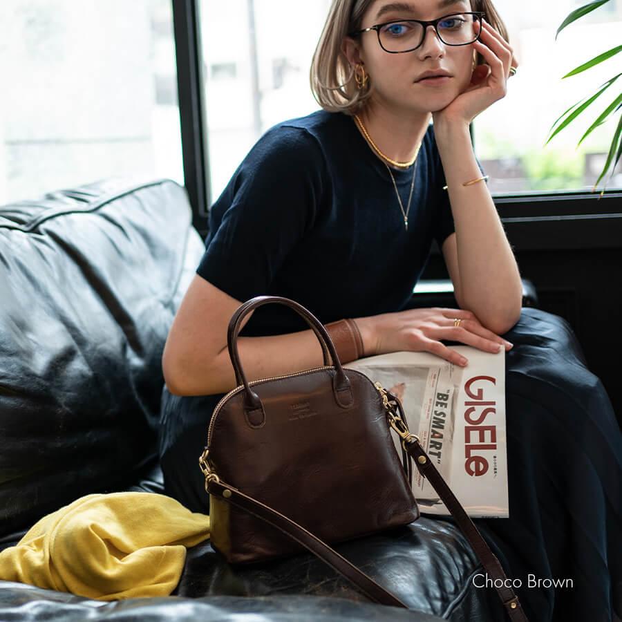 最終値下げ→HAYNI 本革 ショルダーバッグ トープ　新品未使用 TIDEWAY（タイドウェイ） ＼在庫限り／本革 ショルダーバッグ「第1世代