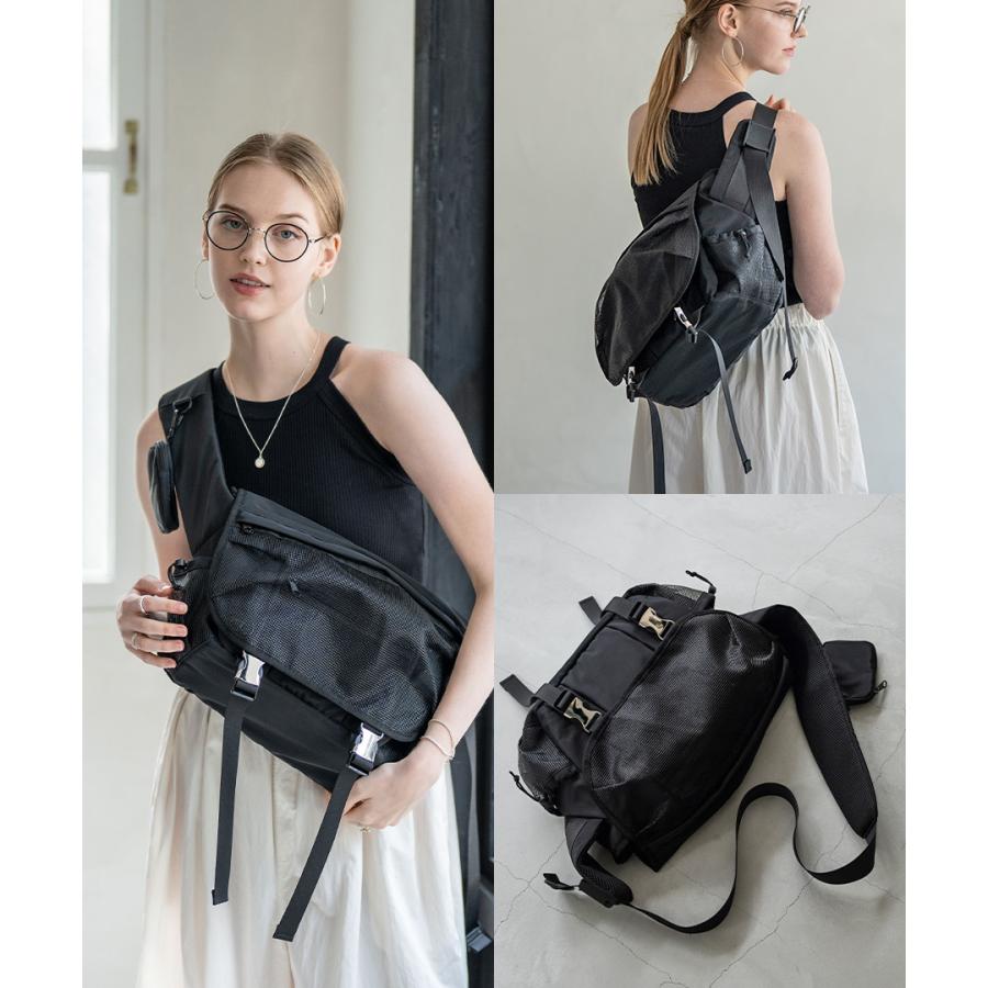 HAYNI（ヘイニ） ボディバッグ レディース 大きめ A4「Lekha レカ