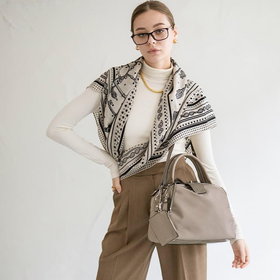 HAYNI ショルダーバッグ ナイロンバッグ 2way レディース「第2