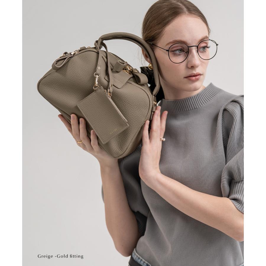 【新品未使用】ヘイニ　Nene Loche ネネロシェ　ショルダーバッグ　トープ HAYNI（ヘイニ） 「新色登場」本革 ショルダーバッグ 2way レディース