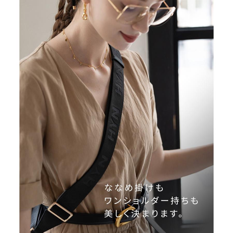 HAYNI（ヘイニ） HYNロゴショルダーストラップ（ロング・長さ調節可