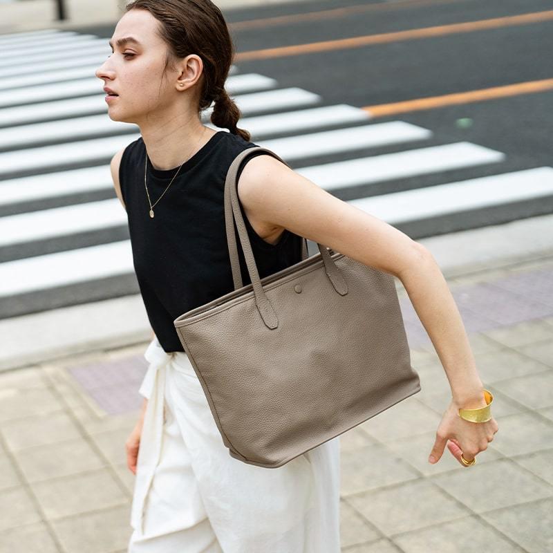 本革 トートバッグ レディース Pc 改良版malquo マルクオ パソコン 入る バッグ レザー 牛革 大きめ 大人 人気 プレゼント 通勤 通学 ビジネスバッグ Malquo02 バッグミュージアム Hayni 通販 Yahoo ショッピング