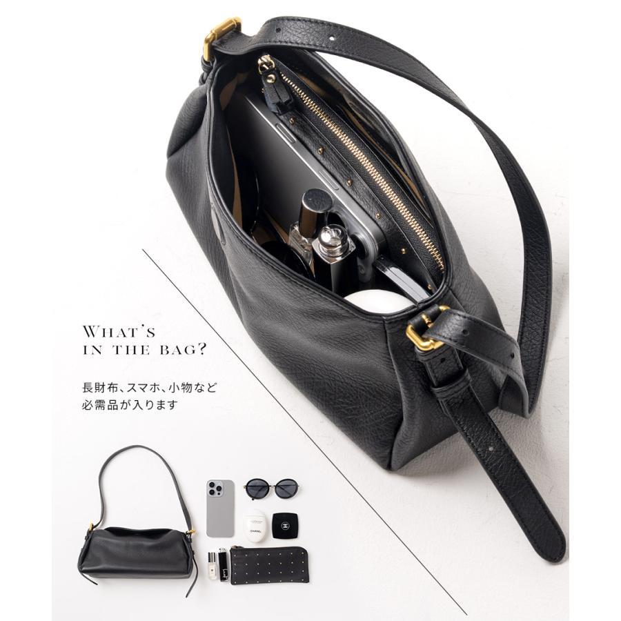 HAYNI（ヘイニ） 本革 ベルトバッグ レディース「Noirle ノワレ