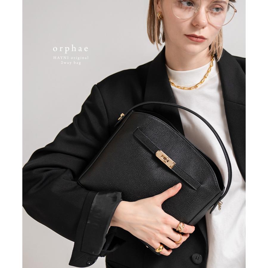 HAYNI ヘイニ　本革 ハンドバッグ 2way ショルダーバッグ レディース HAYNI（ヘイニ） 「1/9(20時)から早割」本革 ハンドバッグ ショルダー