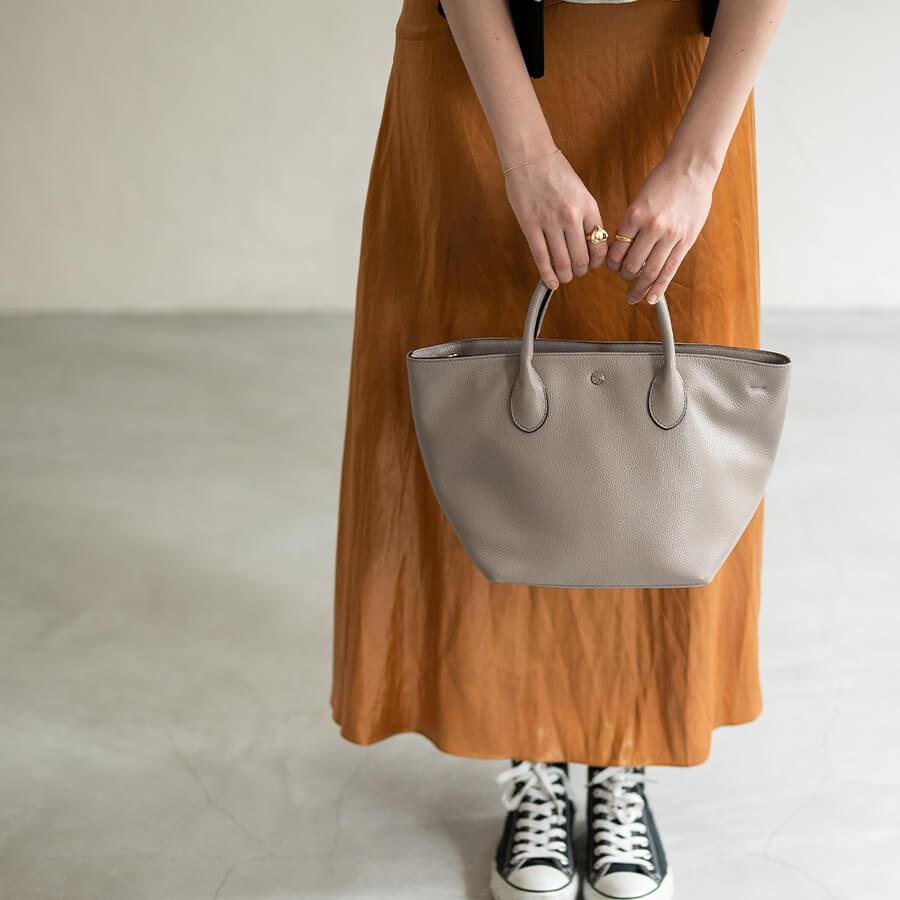 最終値下げ→HAYNI 本革 ショルダーバッグ トープ　新品未使用 HAYNI（ヘイニ） ＼在庫限り／本革 ショルダーバッグ ハンドバッグ