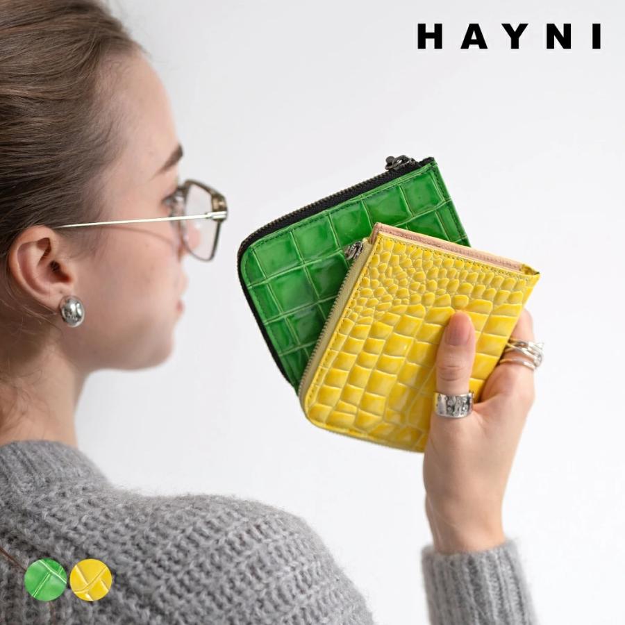 POMTATA（ポンタタ） 本革 L字 ファスナー 財布 レディース