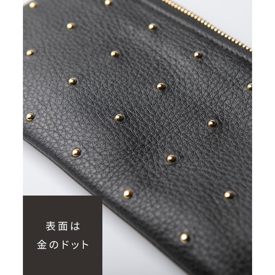 POMTATA（ポンタタ） 長財布 レディース 本革 「 ロングウォレット L字