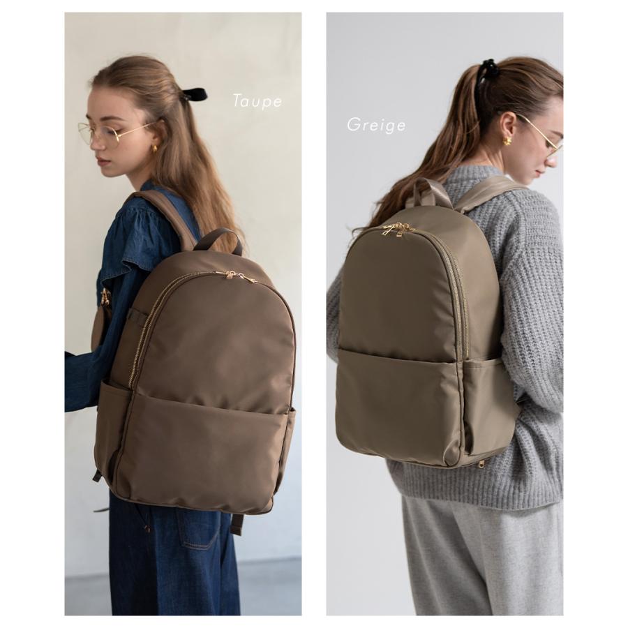 爆買 池田真子さん×HAYNIコラボ リュック レディース ナイロン 約22L相当「Raffyn ラフィン」A4 リュックサック おしゃれ ブランド ヘイニ HAYNIの画像