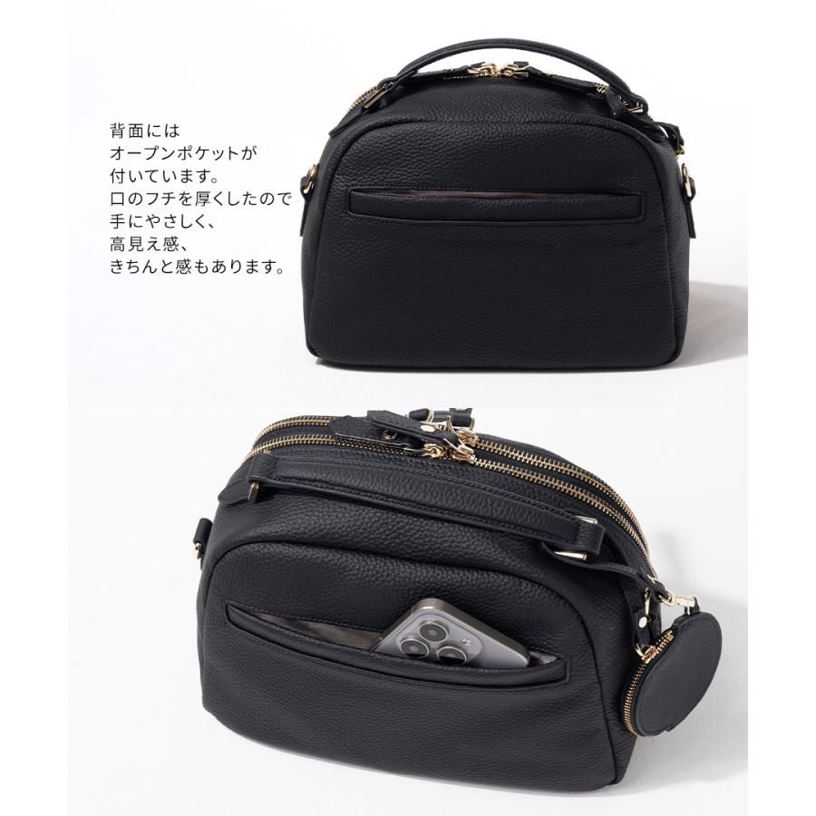 HAYNI（ヘイニ） ショルダーバッグ レディース 「Rumie ルミエ」 本革