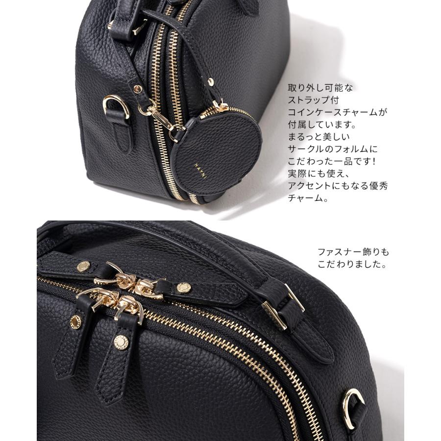 HAYNI（ヘイニ） ショルダーバッグ レディース 「Rumie ルミエ」 本革