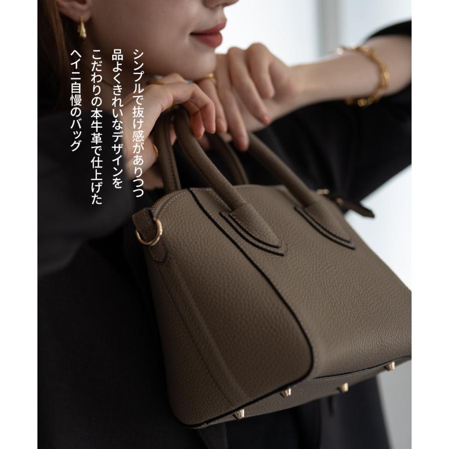HAYNI（ヘイニ） 本革 ショルダーバッグ ハンドバッグ レディース 旧