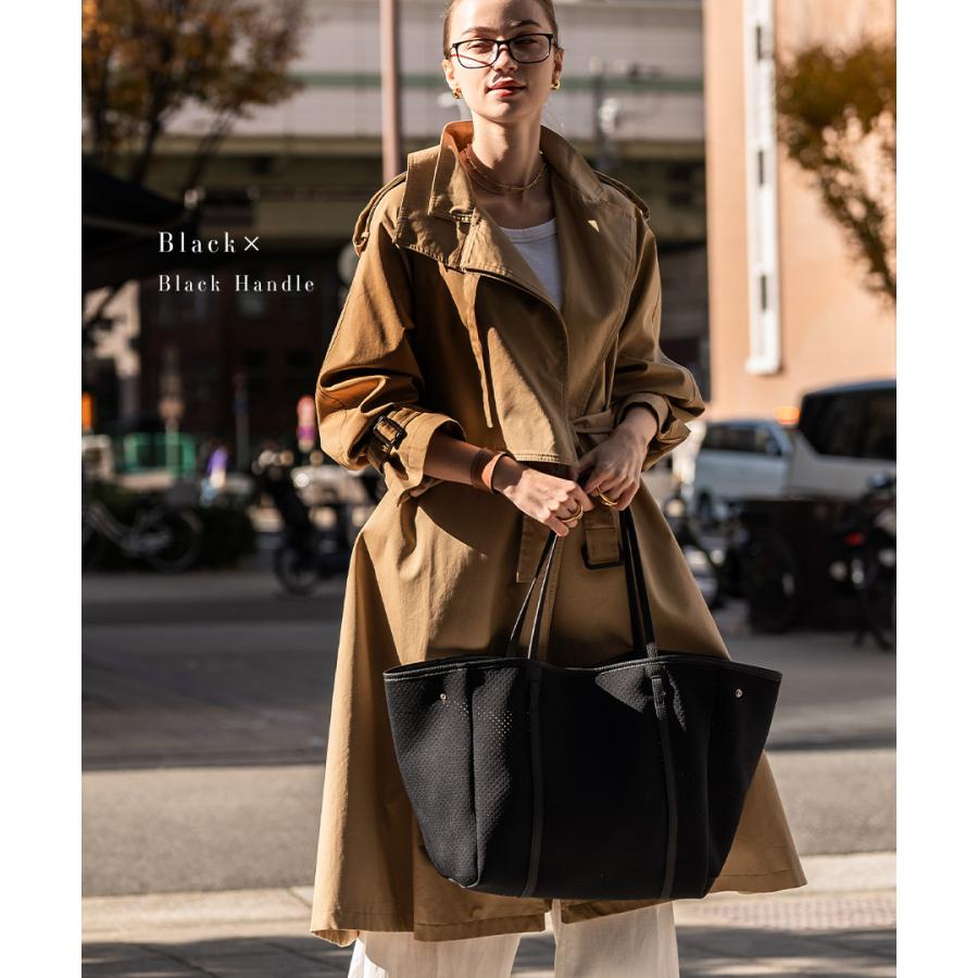 HAYNI（ヘイニ） トートバッグ レディース ネオプレン バッグ「Traviee