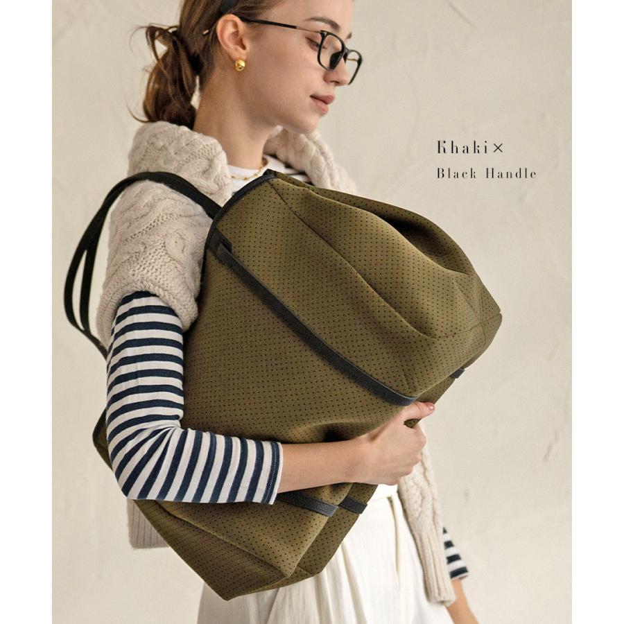 HAYNI（ヘイニ） トートバッグ レディース ネオプレン バッグ「Traviee