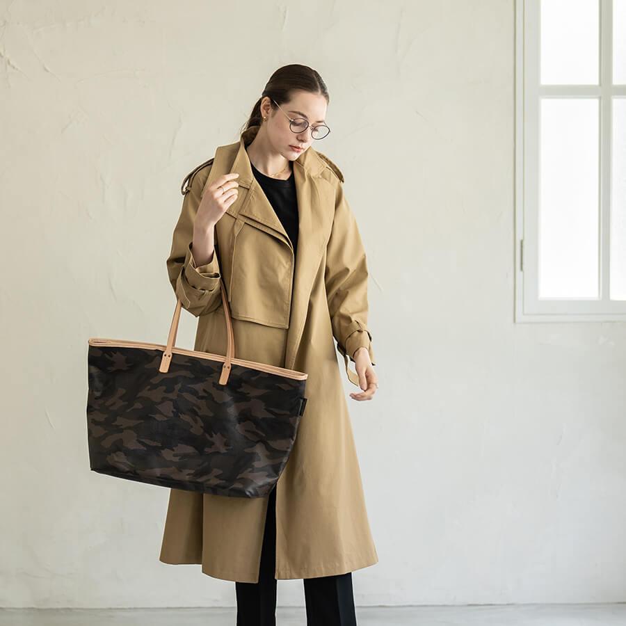 HAYNI（ヘイニ） 日本製 トートバッグ レディース A4 旅行 キャンバス