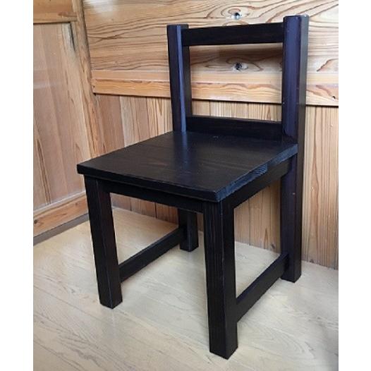 椅子 木製 シンプル ブラウン C B 木製手作りテーブルのゆき工房 通販 Yahoo ショッピング