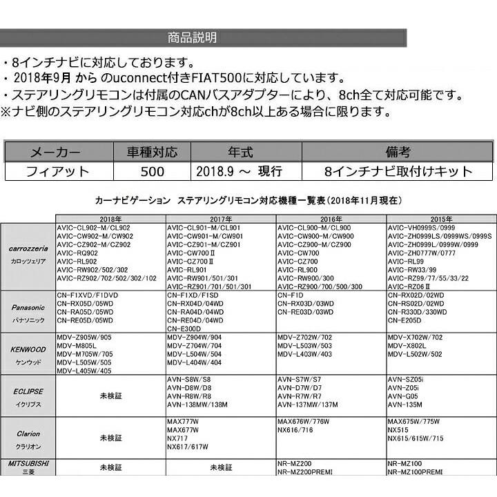 H26フィアット500　車検9年8月　ナビ　テレビ　Bluetooth　即乗り可 FIAT（フィアット） FIAT500 フィアット500 2018/9~現行(USBポート1個