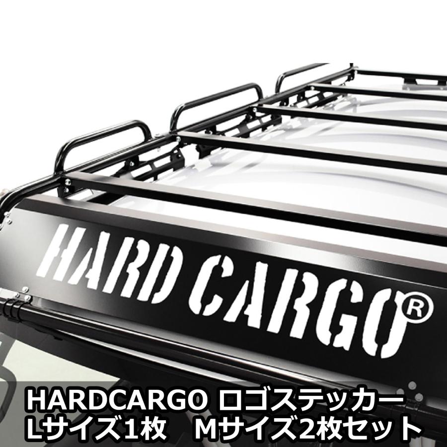 HARD CARGO（ハードカーゴ） ハードカーゴロゴステッカー Lサイズ1枚 M