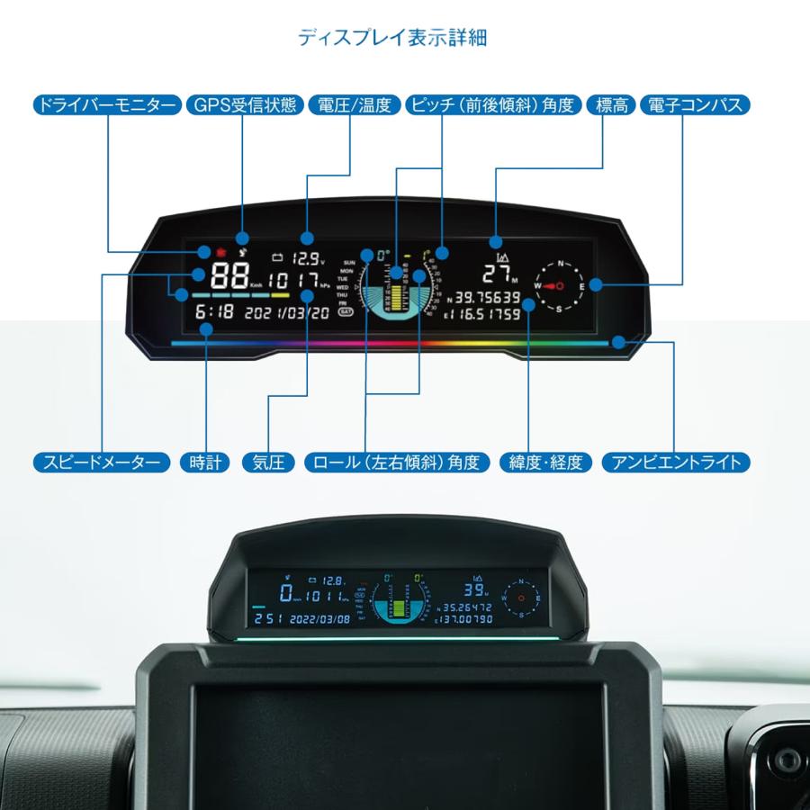 ショウワガレージ デジタルクリノメーター タイプ2 スピードメーター