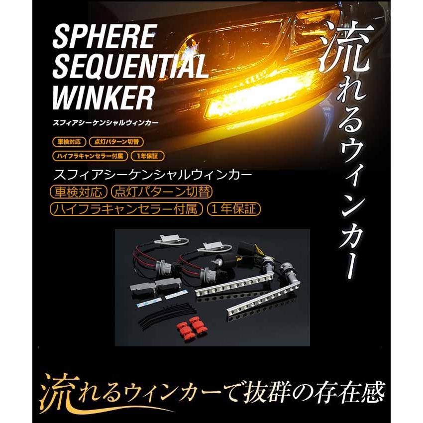 SPHERE LIGHT シーケンシャルウィンカー N-BOX JF1/JF2 N-BOX SPHERE LIGHT ホンダ カスタム 型式JF1/JF2 シーケンシャル