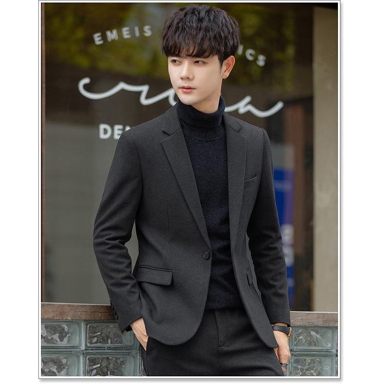 01919 ダメリーノ　スーツ　セットアップ　ブラック　L カジュアルスーツ 特価】セットアップ メンズ スーツ カジュアルスーツ 上下セット