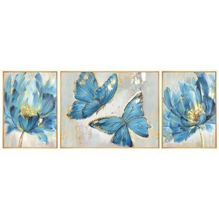 油絵洋画 壁掛け アートパネル 額つき インテリア 美術品 寝室 玄関飾り 撥水 縁起物 北欧風 【三角】