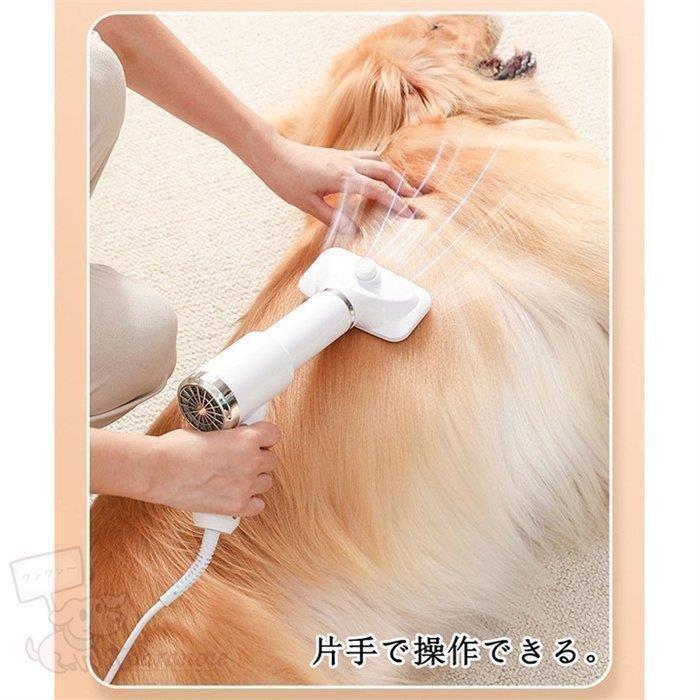 犬ドライヤー風量調節乾かすドライおすすめ快適チワワ小型犬ポメラニアンペット乾燥シャンプー後素早く乾かすペットドライドライヤー｜haze-grass｜06