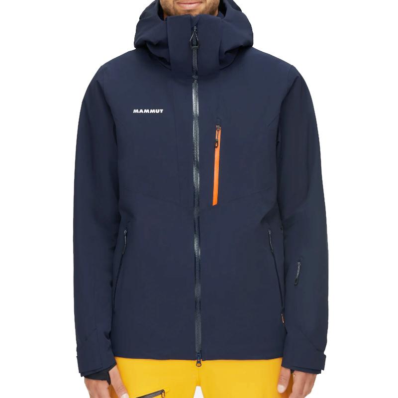 マムート MAMMUT ストーニー HS サーモ ジャケット Stoney HS Thermo Jacket Men 1010-28170 ネイビー 紺 スキー スノーボード ウェア｜hazily｜02