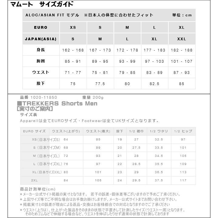 刺繍ロゴ マムート MAMMUT トレッカーズショーツ TREKKERS Shorts Men