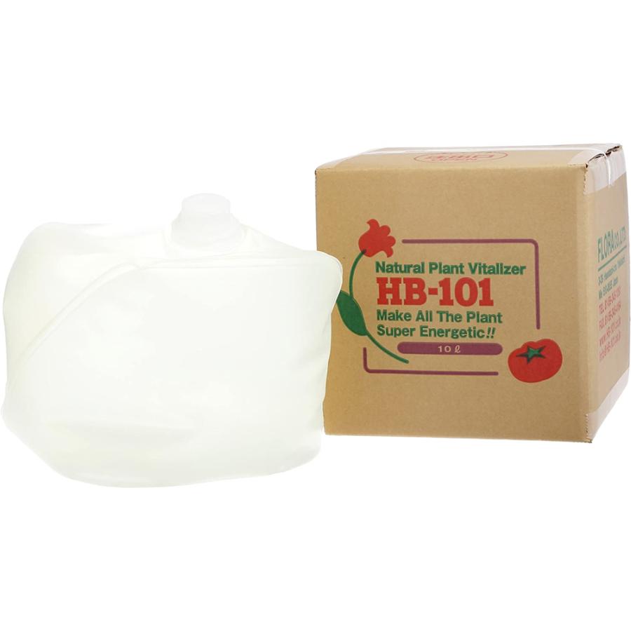 【メーカー公式】フローラ(Flora) 天然植物活力液 HB-101 10L 原液 1000倍希釈  花 野菜 観葉植物 水耕栽培 切花延命 栄養剤 肥料 100%天然植物成分 | フローラ