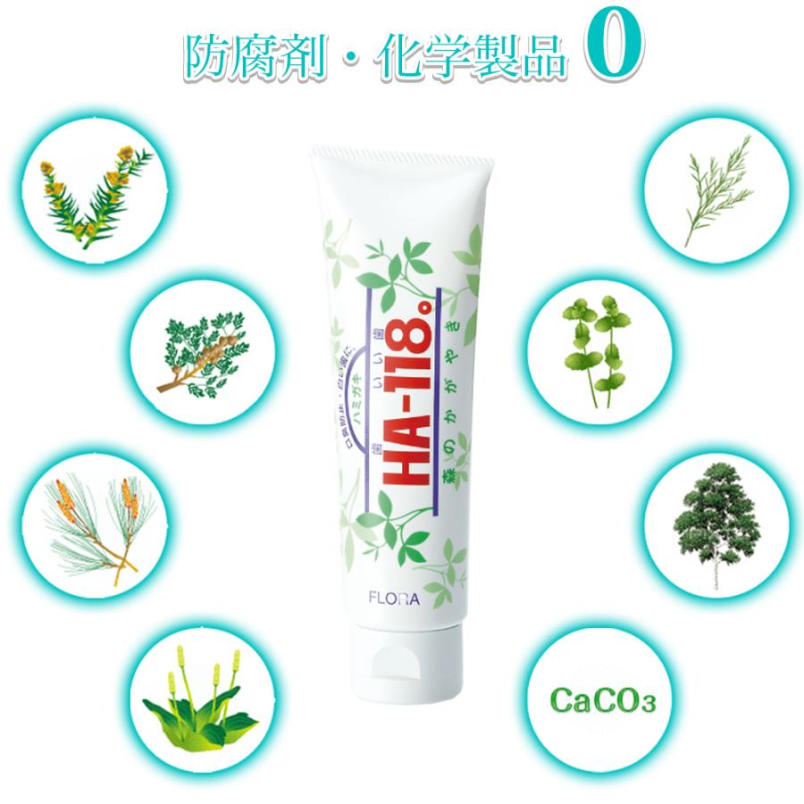 フローラ 歯磨き粉 送料無料！ Amazon | フローラ(Flora) 天然由来100% ハミガキ HA-118 30g