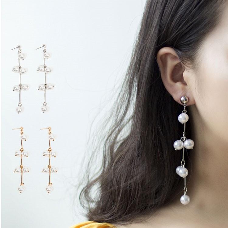 母の日 ピアス パールピアス フックタイプ 上品 結婚式 ゴールド シルバー na3 Homie Baseヤフー店 通販 Yahoo ショッピング