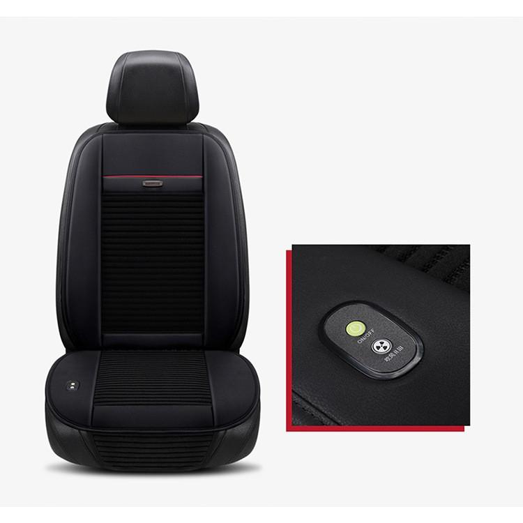 カーシート 車シート 1人掛け 冷却 3個強力ファン 12v 24v 座席用 涼感 自動車シート ファン内蔵 送風 シートクッション クッション Clc Homie Baseヤフー店 通販 Yahoo ショッピング