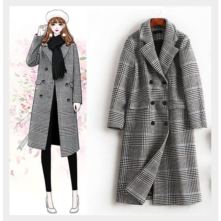 チェスターコート ロングコート 大きいサイズ チェックコート グレンチェック 千鳥柄 レディースコート アウター レディース アウターコート オフィス Cl0110a Homie Baseヤフー店 通販 Yahoo ショッピング