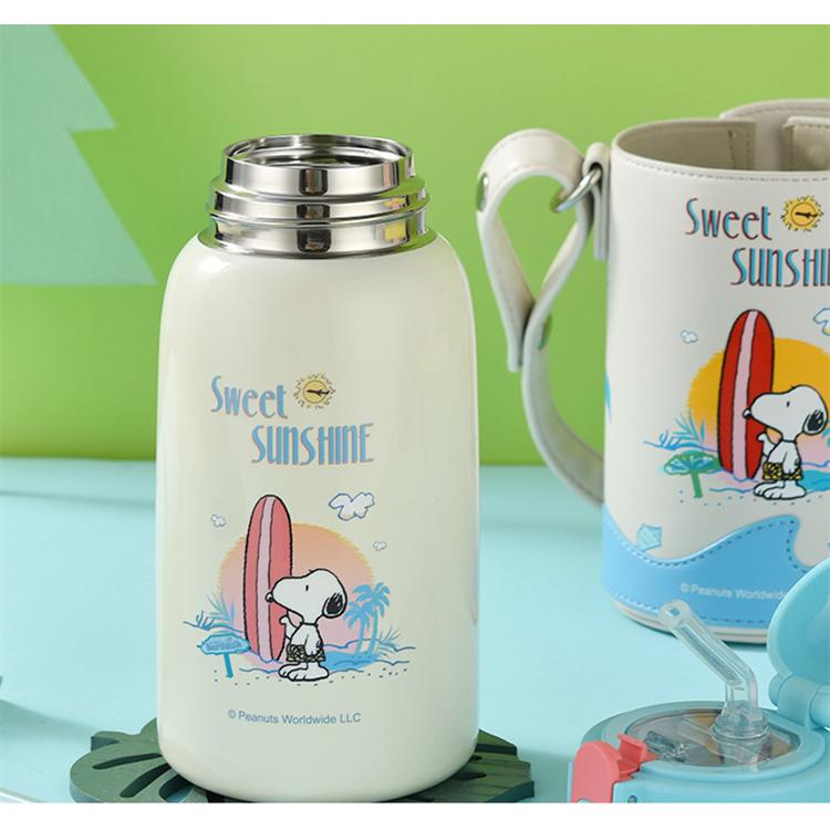 スヌーピー子供用水筒 560ml 3way キッズボトル コップ 直飲み 子ども プレゼント 保冷 保温 ストロー付き 斜めかけ可能 可愛い 通園 通学 カバー付きsnoopy Cl0902e Homie Baseヤフー店 通販 Yahoo ショッピング