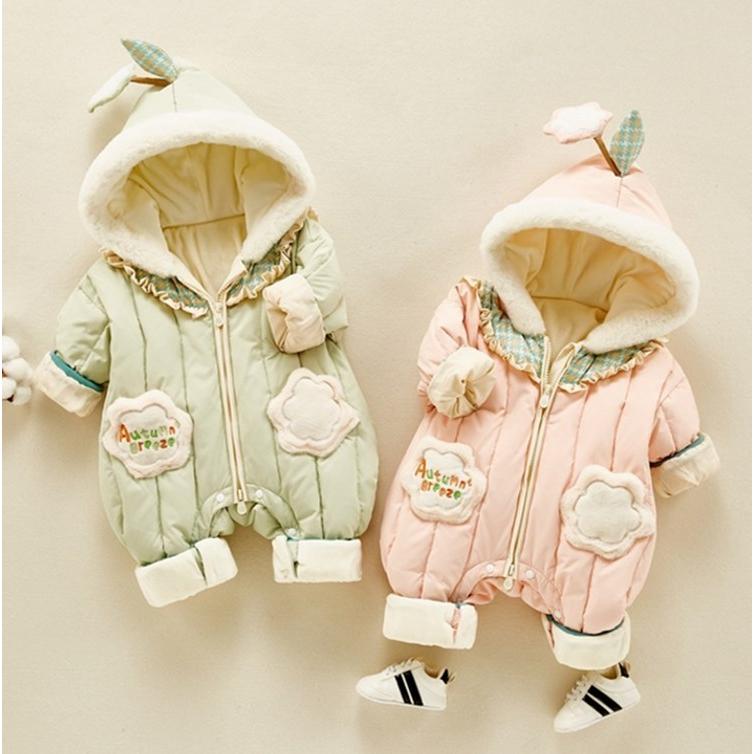 長袖 ロンパース つなぎ 冬 防寒 新生児 幼児 かわいい カバーオール 女の子 男の子 ジャンプスーツ ベビー服 赤ちゃん 百日祝い 出産祝い Cl0918a Homie Baseヤフー店 通販 Yahoo ショッピング