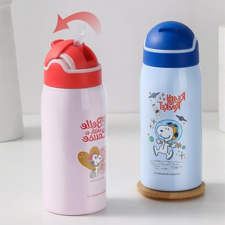 スヌーピー子供用水筒 480ml 3way キッズボトル コップ 直飲み 子ども プレゼント 保冷 保温 ストロー付き 斜めかけ可能 可愛い 通園 通学 カバー付きsnoopy Cl1006c Homie Baseヤフー店 通販 Yahoo ショッピング