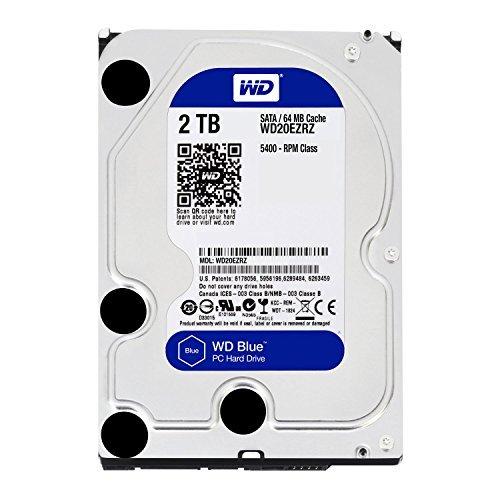 WD HDD 内蔵ハードディスク 3.5インチ 2TB WD Blue WD20EZRZ-RT SATA3