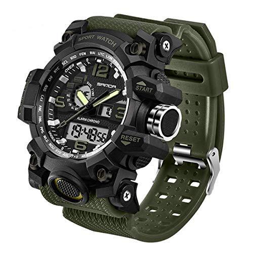 最終決算 ミリタリー CHURACY ウォッチ 腕時計 アナログ デジタル 防水 生活 サバイバルゲーム 時計 腕時計