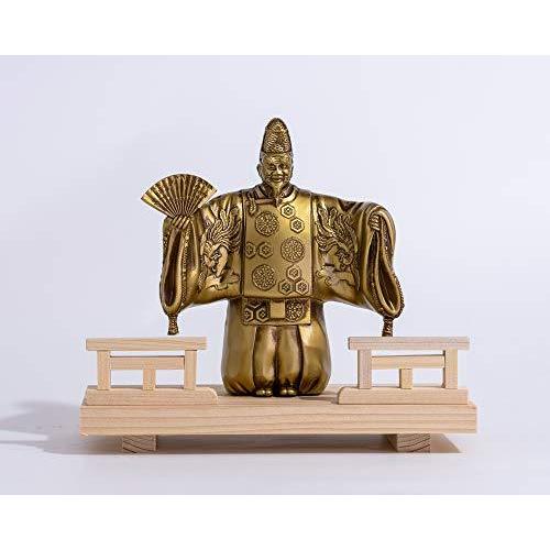 銀雅堂 翁 能舞台 置物 能 高岡銅器 おきなのうぶたい 五穀