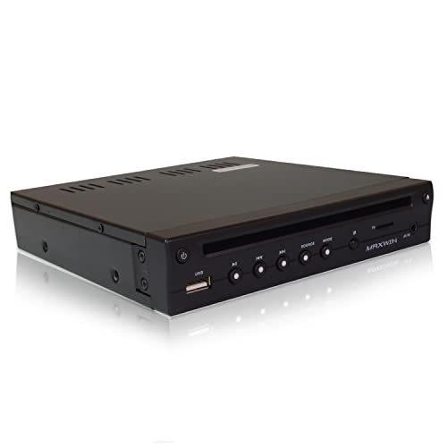 DVDプレーヤー 車載 DVDプレイヤー ハーフDIN 1/2din 薄型 HDMI コンパクト 車載用 CPRM USB SD AUX対応 CPRM