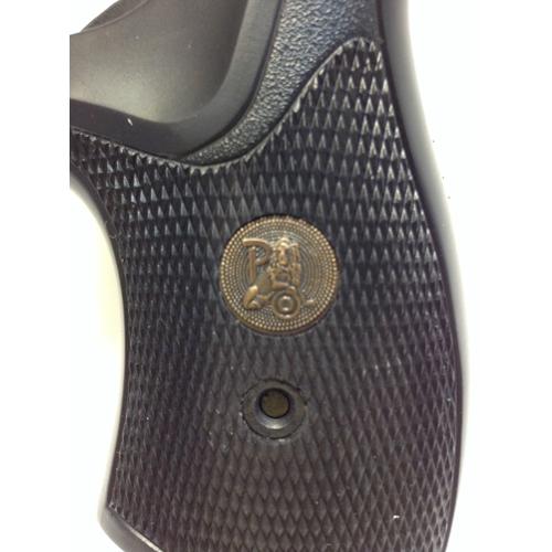 パックマイヤー　ウッド＆ラバーグリップ　チャコールシルバー targetmilitary_pm-00465-6