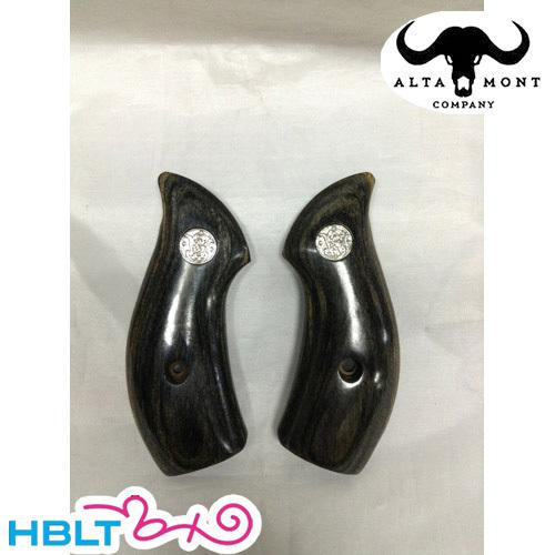 アルタモント 木製グリップ M36 クラシック スムース メダル入 黒