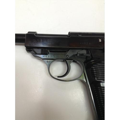 マルゼン ワルサー P38 (ac40.s) ブラックメタル（ガスブロー