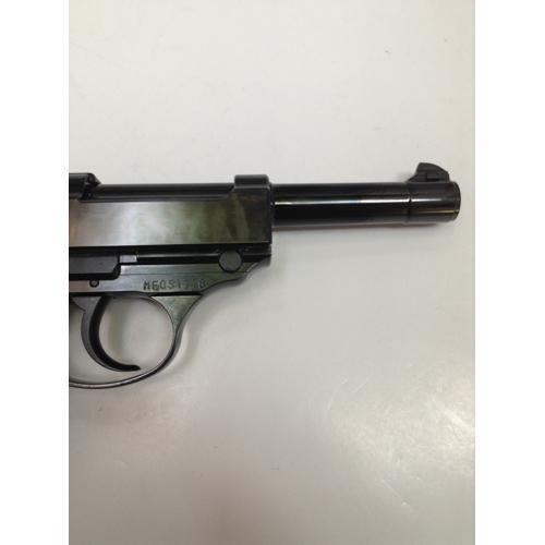 マルゼン ワルサー P38 (ac40.s) ブラックメタル（ガスブロー