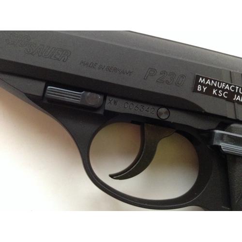 KSC SIG P230 JP HW ブラック|D017(ガスブローバック本体 KSC SIG P230 JP HW ブラック|D017(ガスブローバック本体