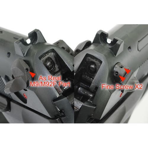 ガーダー セーフティーレバー セット 東京マルイ M92F 用 (スチール