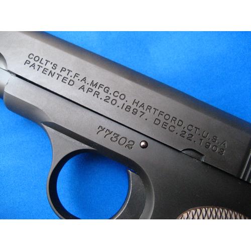 CAW Colt .32 AUTO HW ブラック(発火式 モデルガン 完成 本体 CAW Colt .32 AUTO HW ブラック(発火式 モデルガン 完成 本体