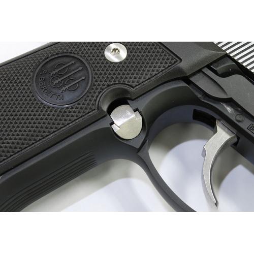 ガーダー マガジンキャッチ 東京マルイ M92F 用 (ステンレス Silver