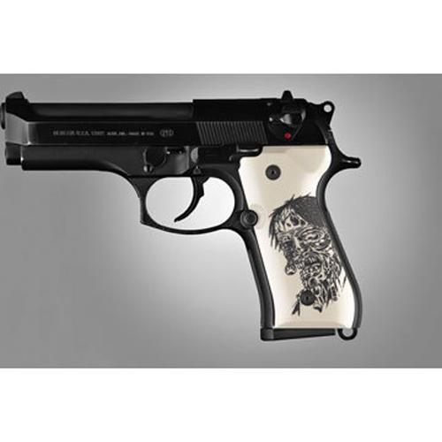 ホーグ ポリマーグリップ 92034：アイボリーポリマーグリップ M92F