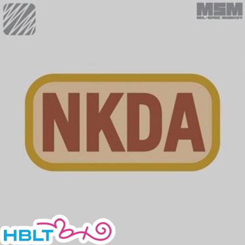 パッチ MSM ミルスペックモンキー NKDA（刺繍） : HBLT - 通販 - Yahoo